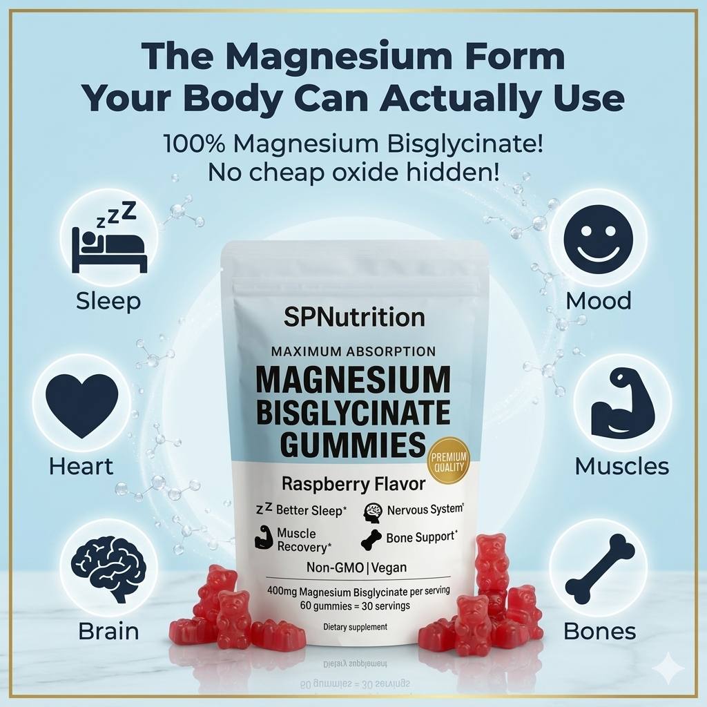 SPNutrition Magnesium Bisglycinate Gummies