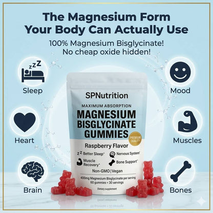 SPNutrition Magnesium Bisglycinate Gummies
